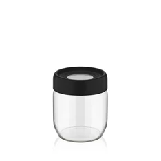 IRIS C-00114 Ring üveg tároló 425ml, fekete, elfántcsont vagy szürke színű