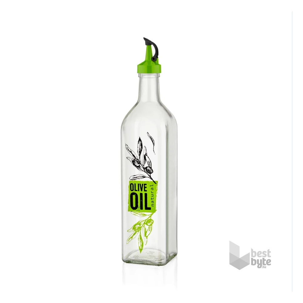 IRIS C-00198 Perge olaj és ecet kiöntő 250ml zöld