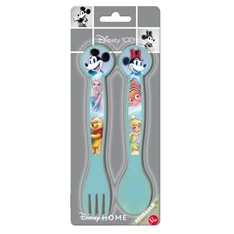 IRIS DISNEY 2 részes műanyag evőeszköz szett