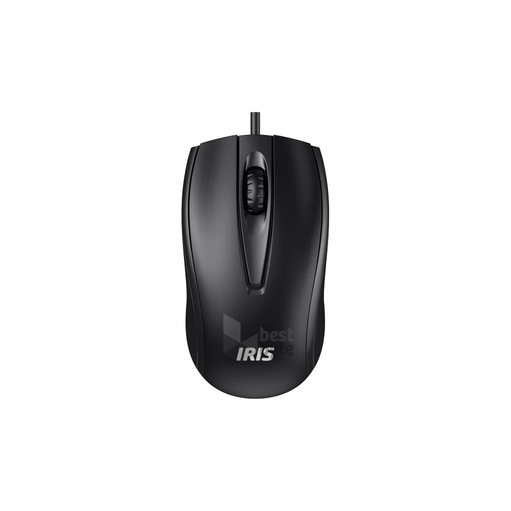 IRIS E-15 USB fekete egér