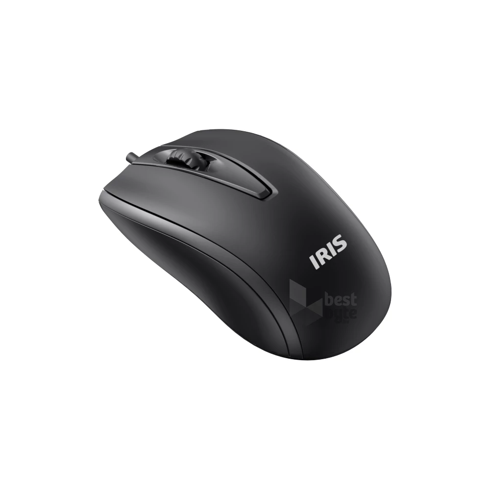 IRIS E-15 USB fekete egér