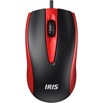 IRIS E-17 USB piros egér