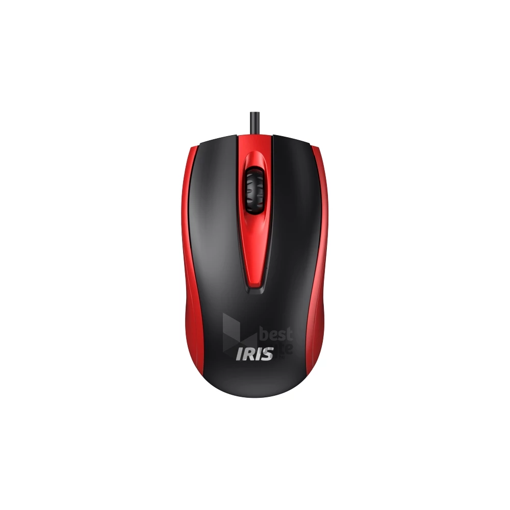 IRIS E-17 USB piros egér