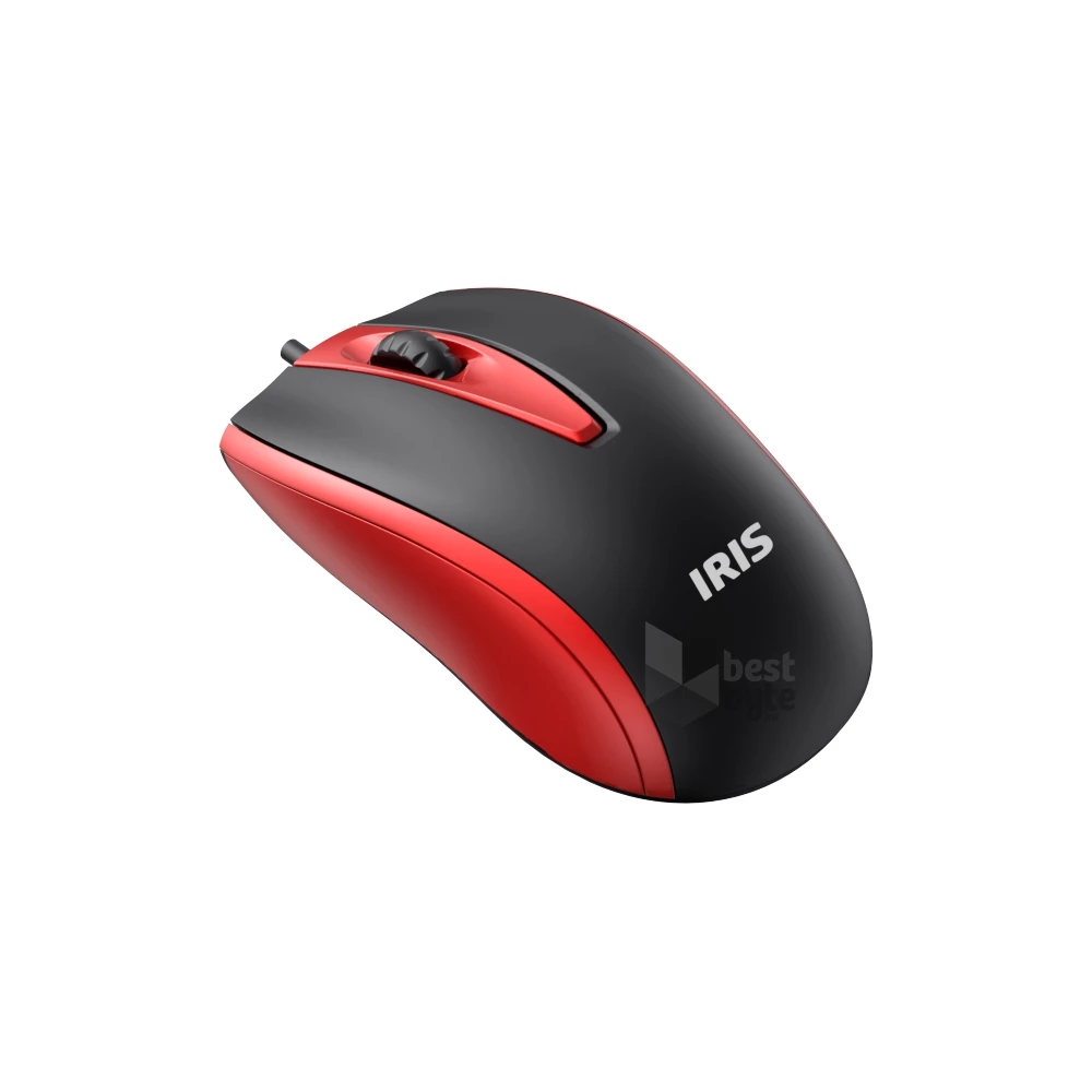 IRIS E-17 USB piros egér