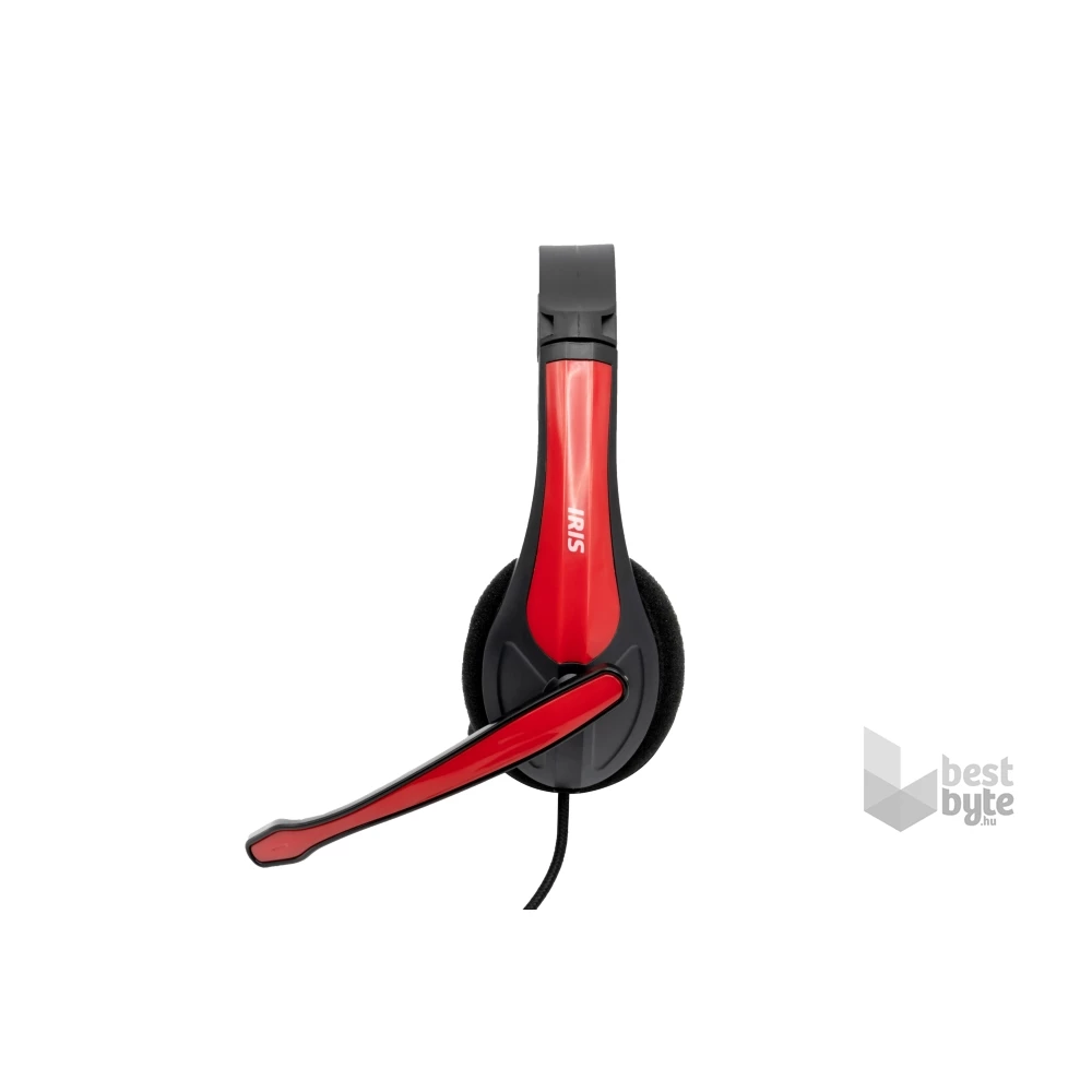 IRIS F-25 piros headset