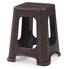 IRIS GF-400BR Star barna rattan zsámoly 35x35x46cm
