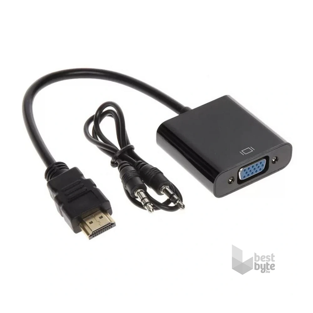 IRIS HDMI - VGA (+audio) átalakító