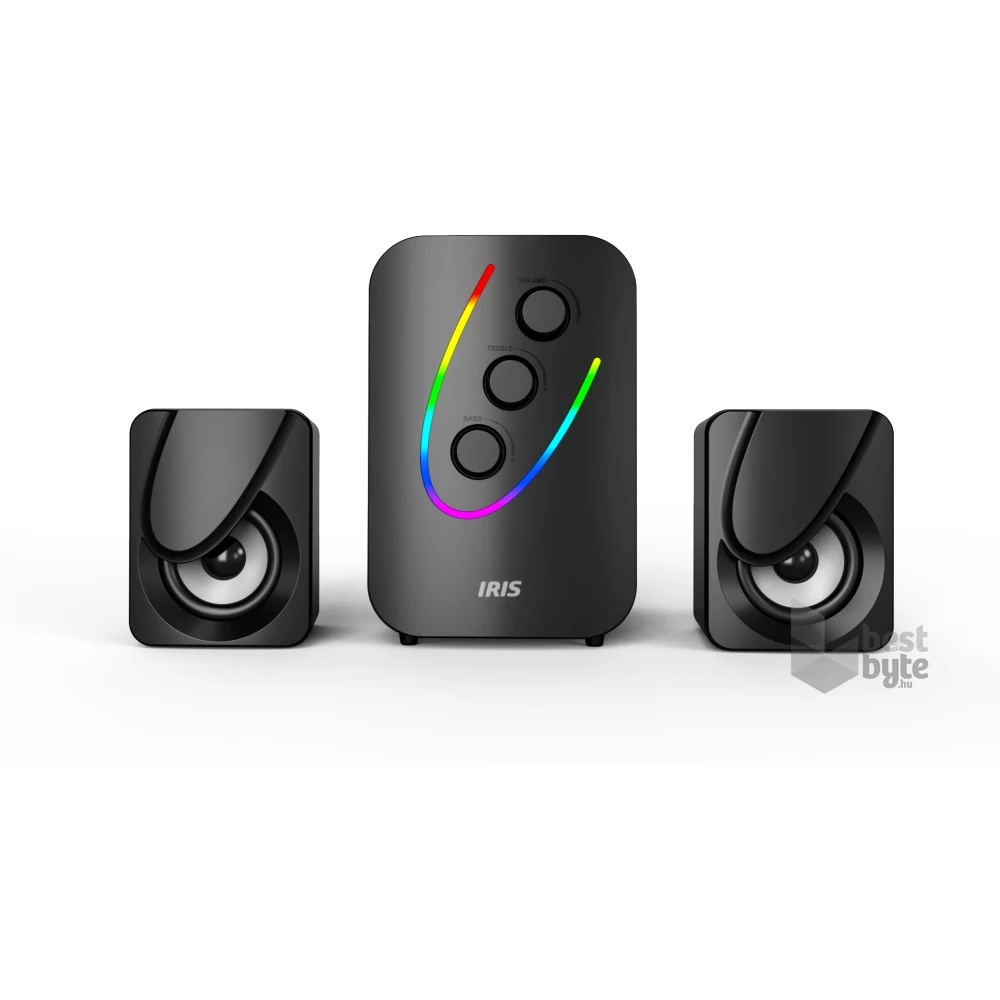 IRIS H-21 fekete USB hangfal