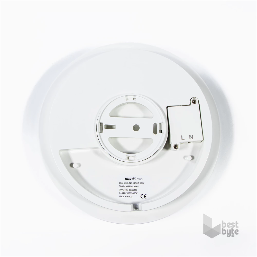 IRIS ILL220-18W-3000K Kerek LED kültéri mennyezeti lámpa 220 mm, 18W, 3000K
