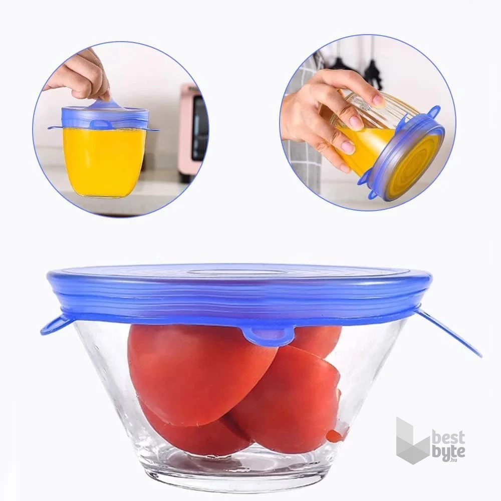 IRIS KT-490 6 db-os szilikon fedő szett