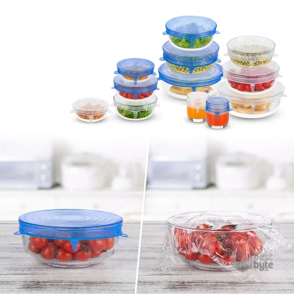 IRIS KT-490 6 db-os szilikon fedő szett