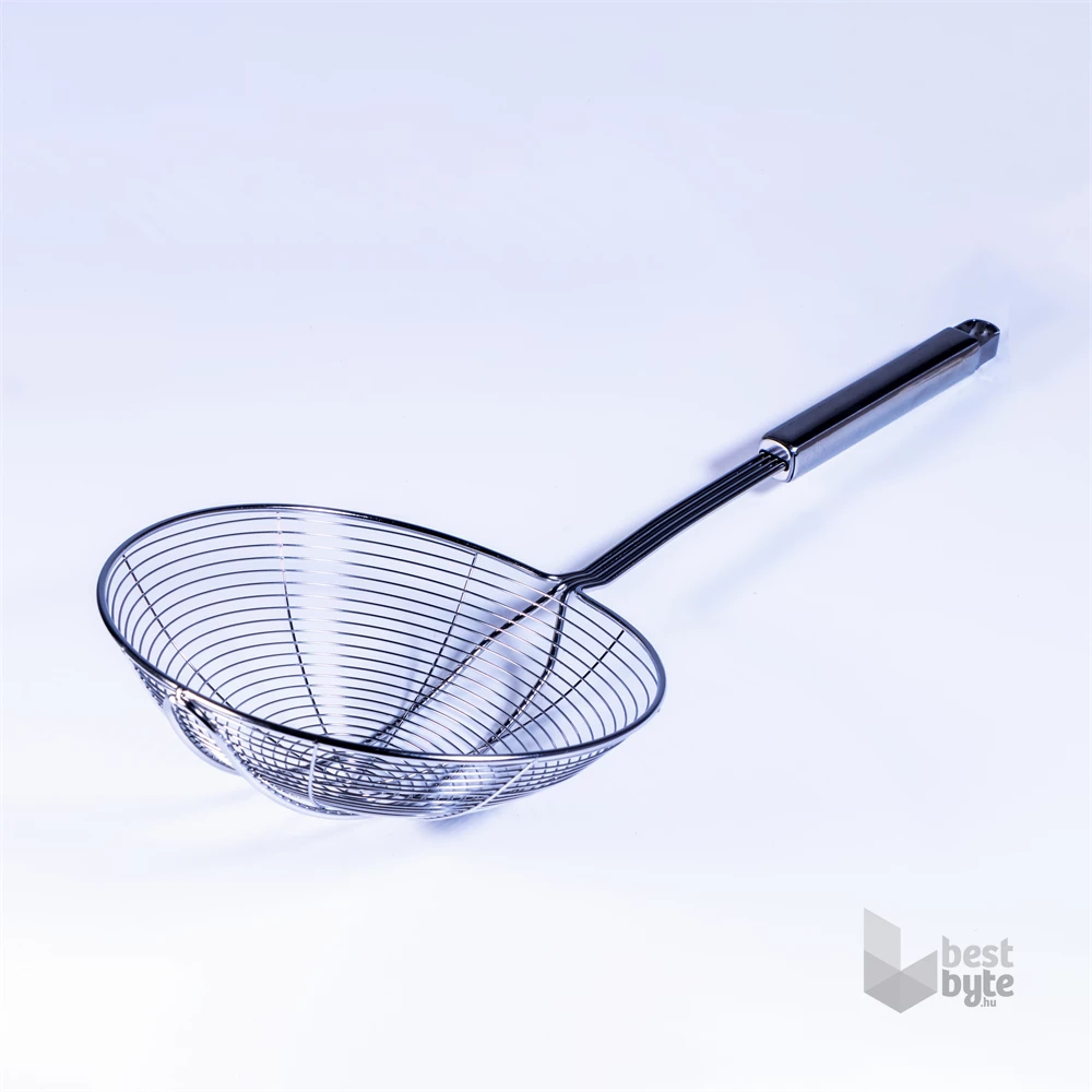 IRIS KT-232-S fém tésztaszűrő és sült kiszedő kanál