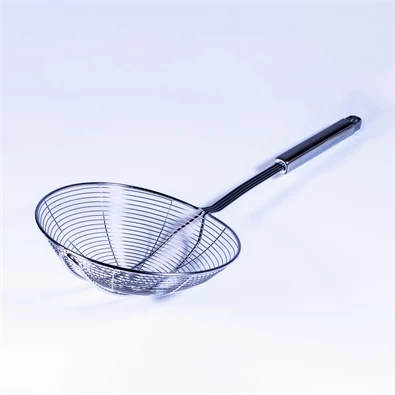 IRIS KT-232-S fém tésztaszűrő és sült kiszedő kanál