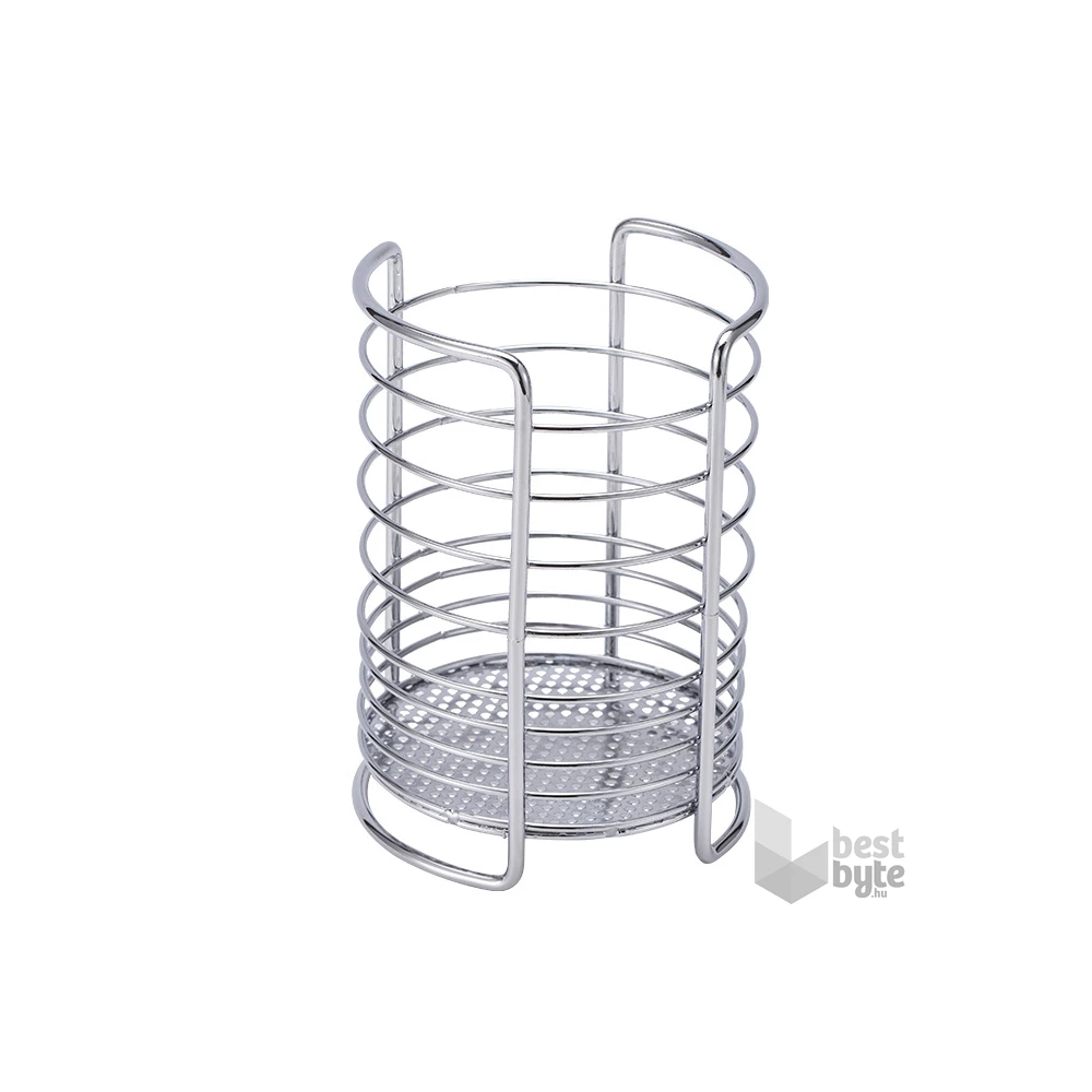 IRIS KT-262-S fém, rácsos konyhai evőeszköz szárító