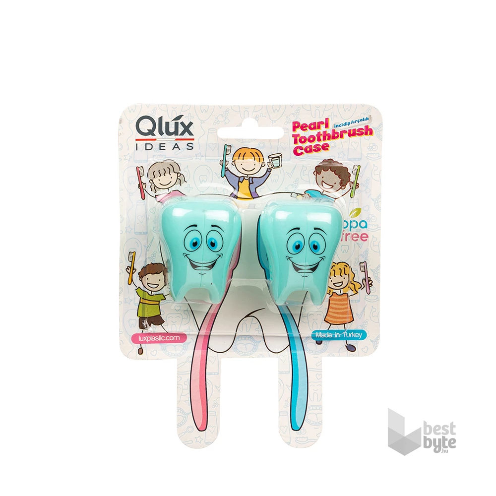 IRIS L-00600 Pearl fali fogkefetartó 2db, kék, rószaszín vagy sárga színű