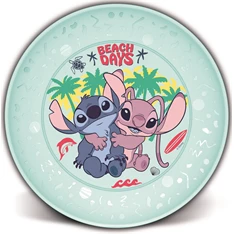 IRIS Licenc Stitch joy műanyag lapostányér