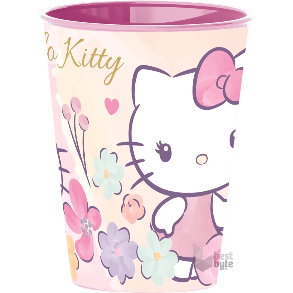 IRIS Licence Hello Kitty műanyag kispohár