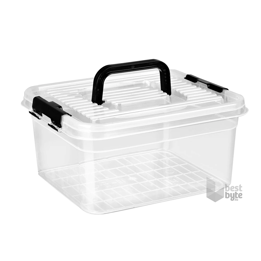 IRIS G-425 MY BOX tárolódoboz fogóval 8.500ml 26x31x15cm