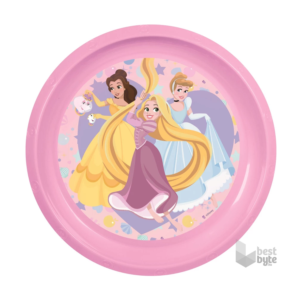 IRIS PRINCESS Disney műanyag lapostányér