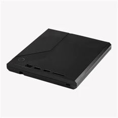 IRIS PUSH EXTERNAL DVD író, USB 3.0, Read/write:CD/VCD/DVD, slot-in, DVD-RW, fekete