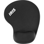 IRIS P-23 ergonómikus fekete egérpad