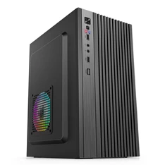IRIS Q2517 fekete (táp nélküli) mATX számítógépház