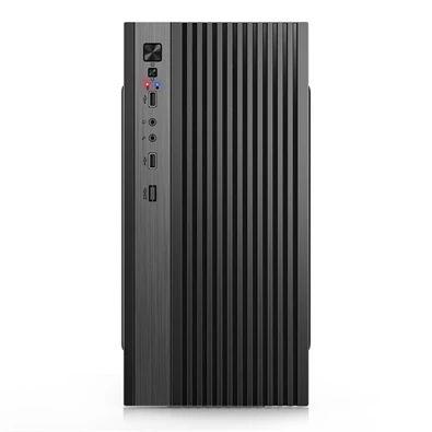 IRIS Q2517 fekete (táp nélküli) mATX számítógépház