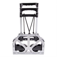 IRIS TOOLS Alumínium összecsukható szállítókocsi, molnárkocsi 80 kg terhelésig