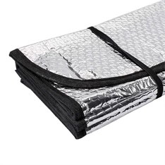 IRIS TOOLS Autós szélvédő napellenző 140x70cm, összecsukható