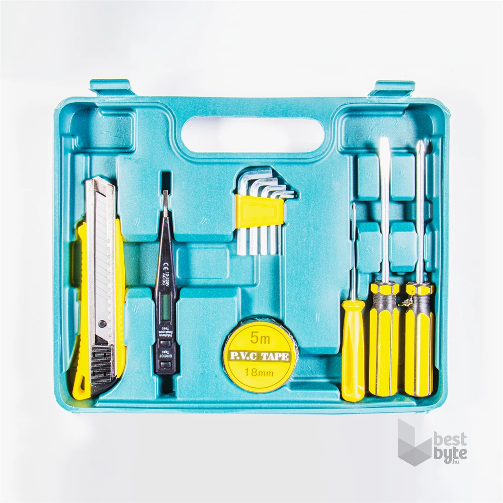 IRIS TOOLS DT-16-118 15 darabos szerszámkészlet + táska