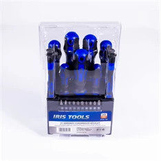 IRIS TOOLS DT-21-128 21 darabos csavarhúzó készlet