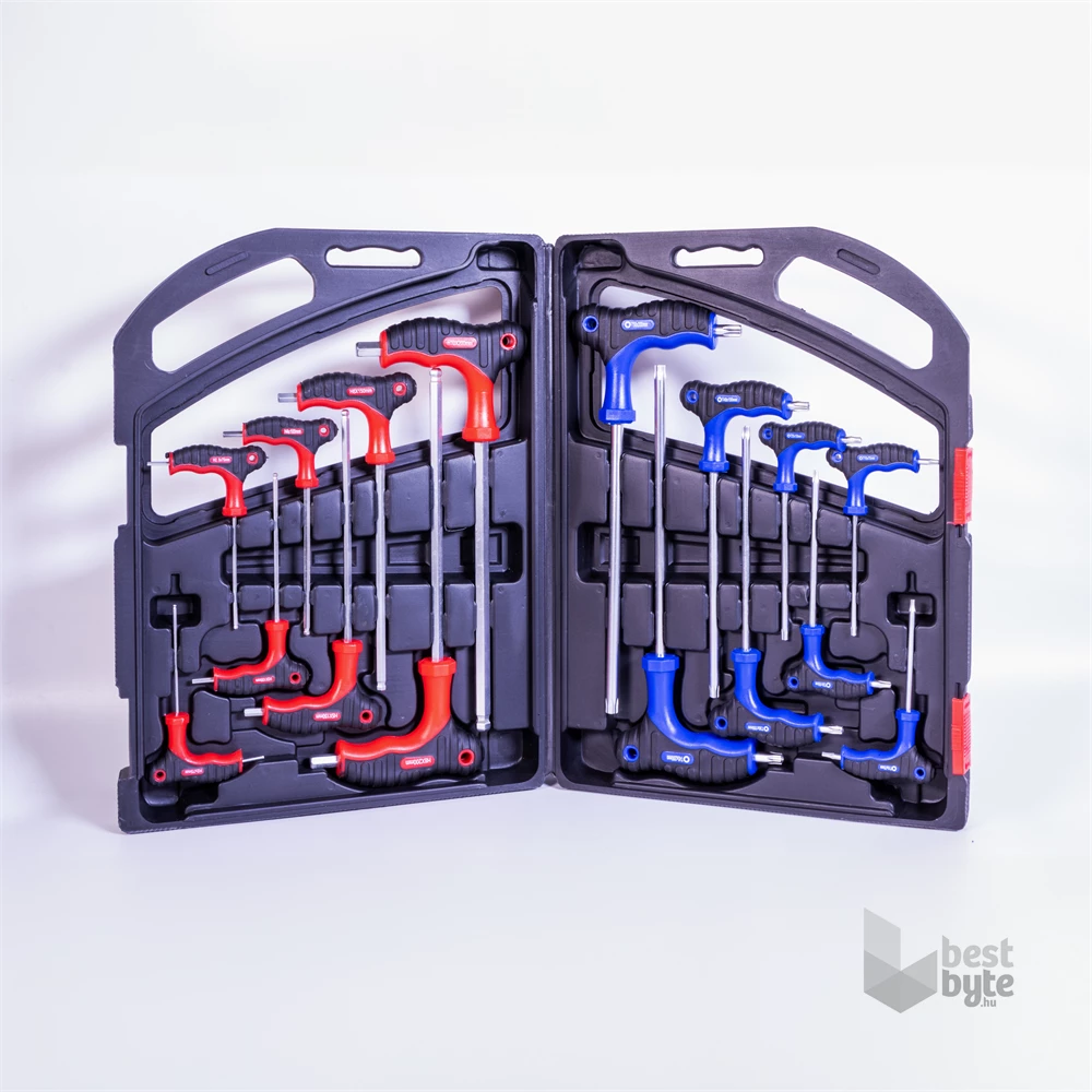 IRIS TOOLS HK-016-023 16 darabos T imbuszkulcs készlet
