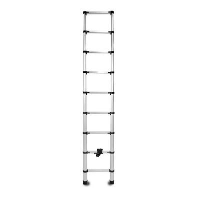 IRIS TOOLS HL-100 2,6 m teleszkópos acél létra, összecsukható, 125 kg teherbírás
