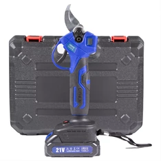 IRIS TOOLS ITSM-100 Akkus metszőolló szett (táska + metszőolló + 2 akku + töltő), 21V