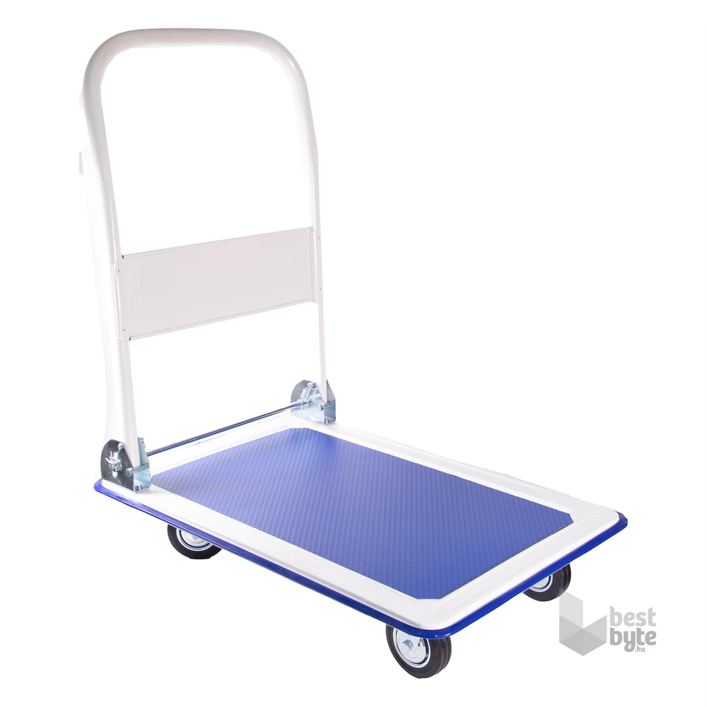 IRIS TOOLS Raktári platós összecsukható szállító kézi kocsi 150 kg terhelésig