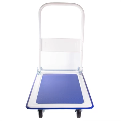 IRIS TOOLS Raktári platós összecsukható szállító kézi kocsi 150 kg terhelésig