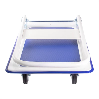 IRIS TOOLS Raktári platós összecsukható szállító kézi kocsi 150 kg terhelésig