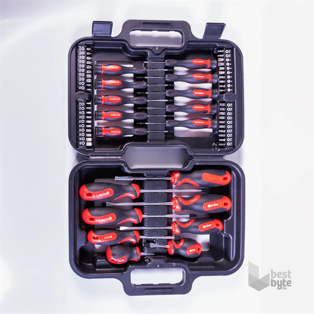 IRIS TOOLS SDB-058-024 58 darabos csavarhúzó és bit készlet