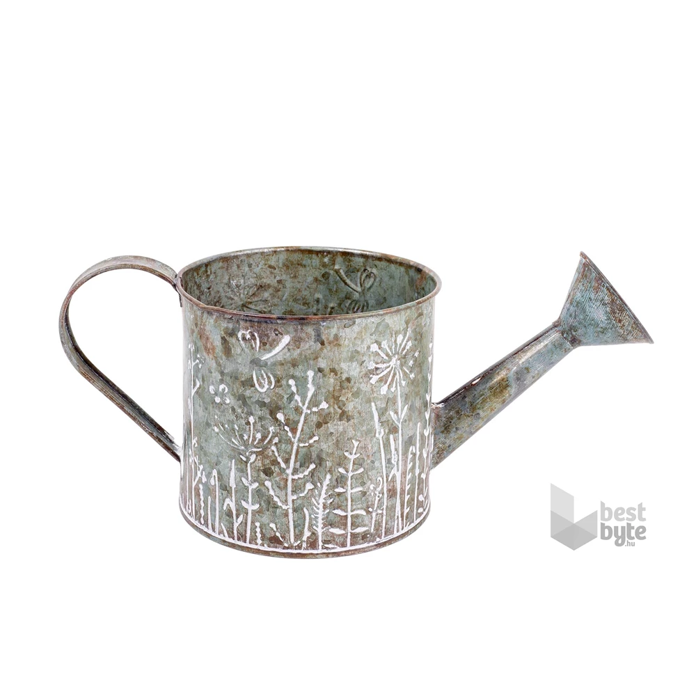 IRIS bádog öntöző kanna, pitypangos, rozsdás 27 cm