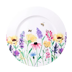 IRIS bádog tálca mezei virág 33x1,5cm