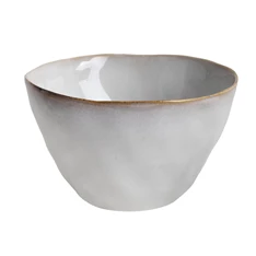 IRIS kerámia müzlis tál krémszín 14,5x9cm