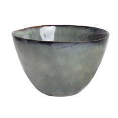 IRIS kerámia müzlis tál zöld 14,5x9cm