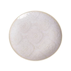 IRIS kerámia tányér csempe púder 21,4x1,7cm