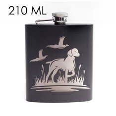 IRIS laposüveg, rozsdamentes acél, fekete, vizsla 210ml