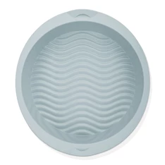 IRIS szilikon kerek süteményalap sütőforma, szürke, fekete vagy piros színű SL-3212