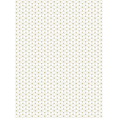 IRIS tekercses csomagoló fényes papír, henger, arany/ezüst, különböző mintákkal, 200x70cm, 60g/m2
