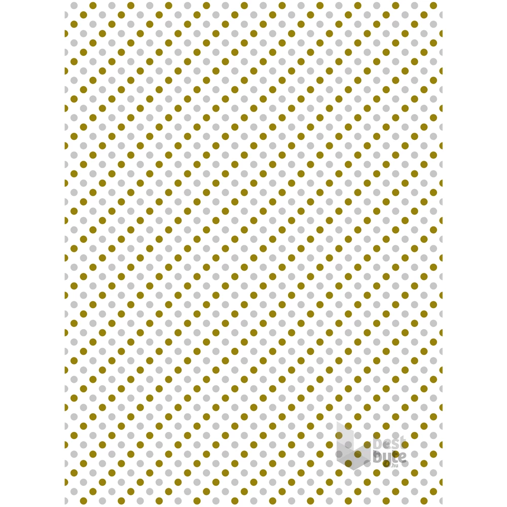 IRIS tekercses csomagoló fényes papír, henger, arany/ezüst, különböző mintákkal, 200x70cm, 60g/m2