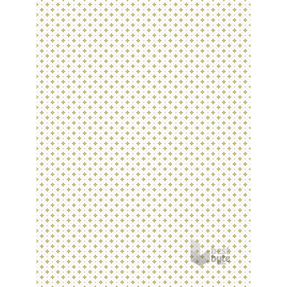 IRIS tekercses csomagoló fényes papír, henger, arany/ezüst, különböző mintákkal, 200x70cm, 60g/m2