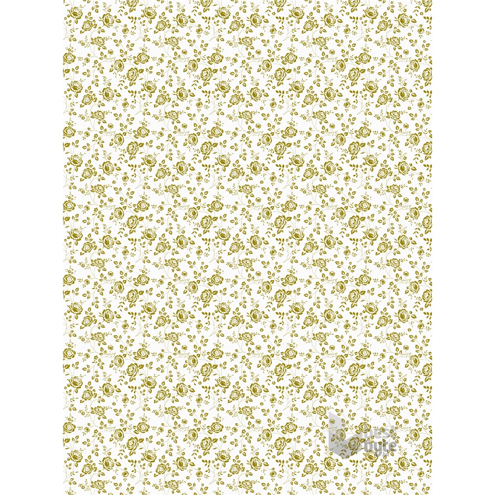 IRIS tekercses csomagoló fényes papír, henger, arany/ezüst, különböző mintákkal, 200x70cm, 60g/m2