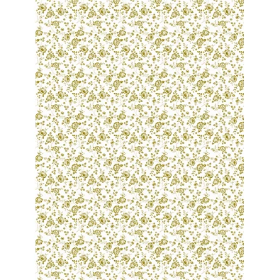 IRIS tekercses csomagoló fényes papír, henger, arany/ezüst, különböző mintákkal, 200x70cm, 60g/m2